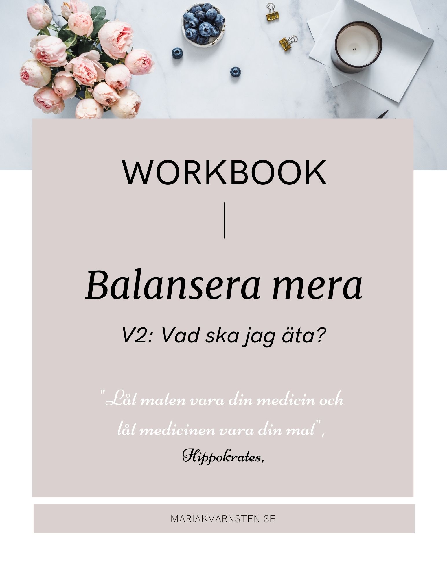Balansera mera . v2 vad ska jag äta_