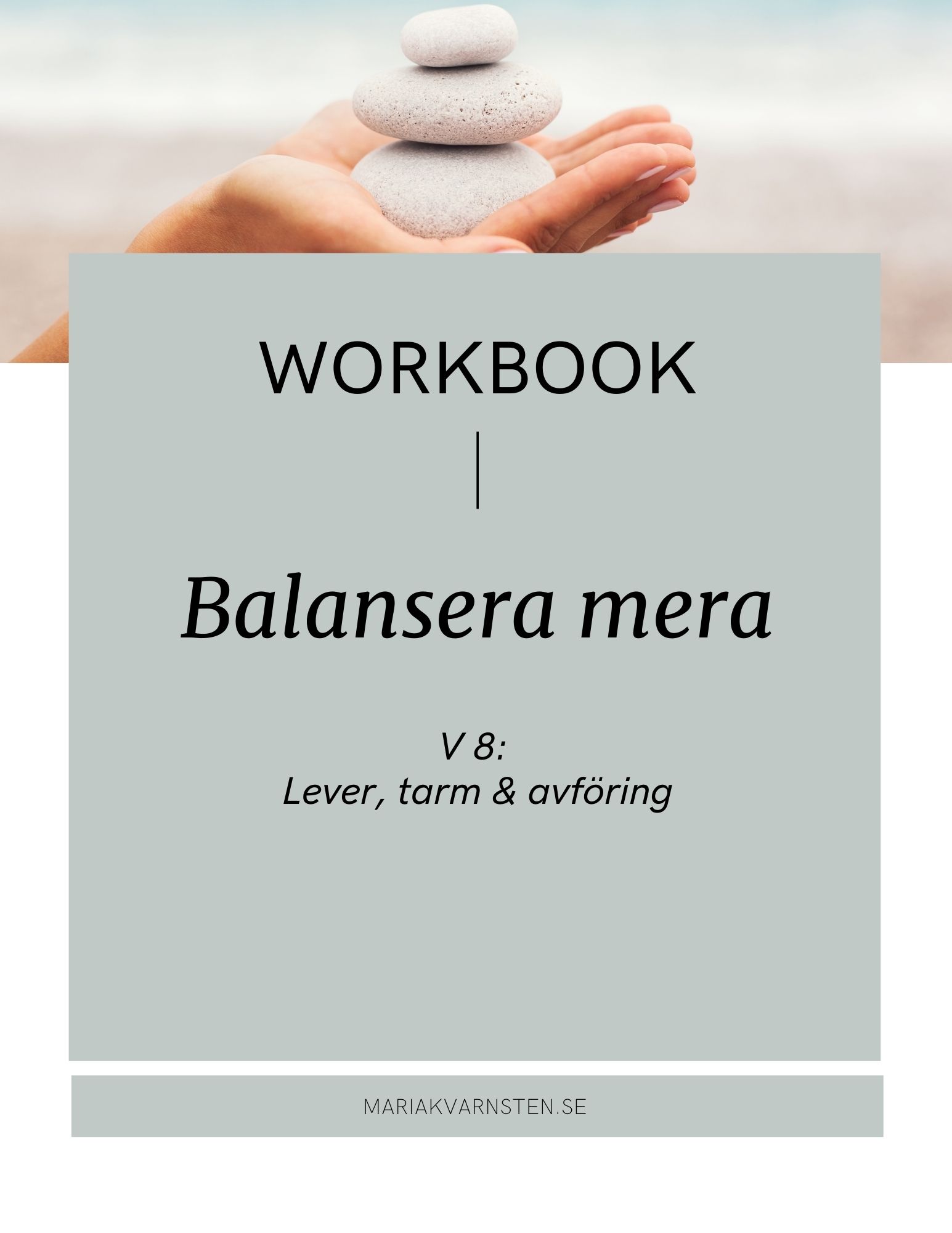Balansera mera vecka 8 Lever & tarm